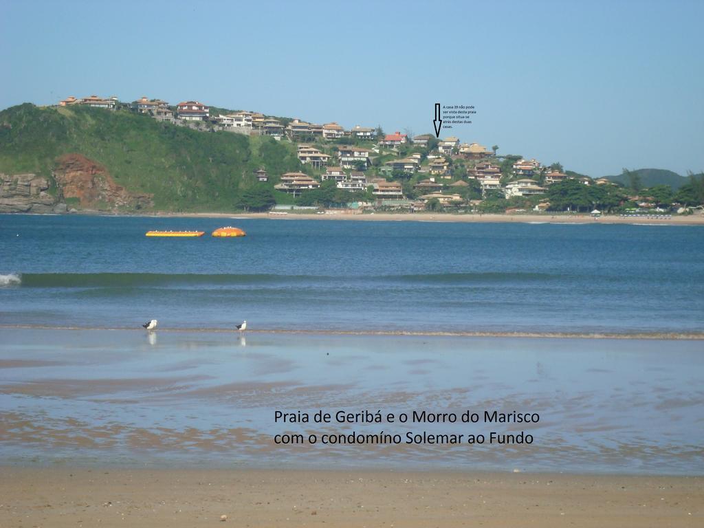 Casa E Piscina Privativa, Vista Para O Mar Em Condominio Pe Na Areia Búzios المظهر الخارجي الصورة